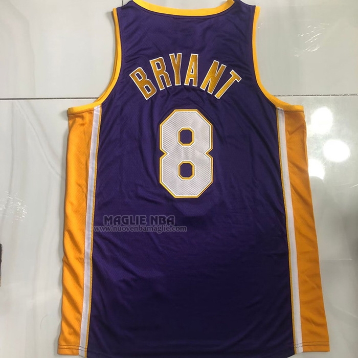 Maglia
 Kobe Bryant NO 8 Los Angeles Lakers Mitchell & Ness 2001-02 Viola
